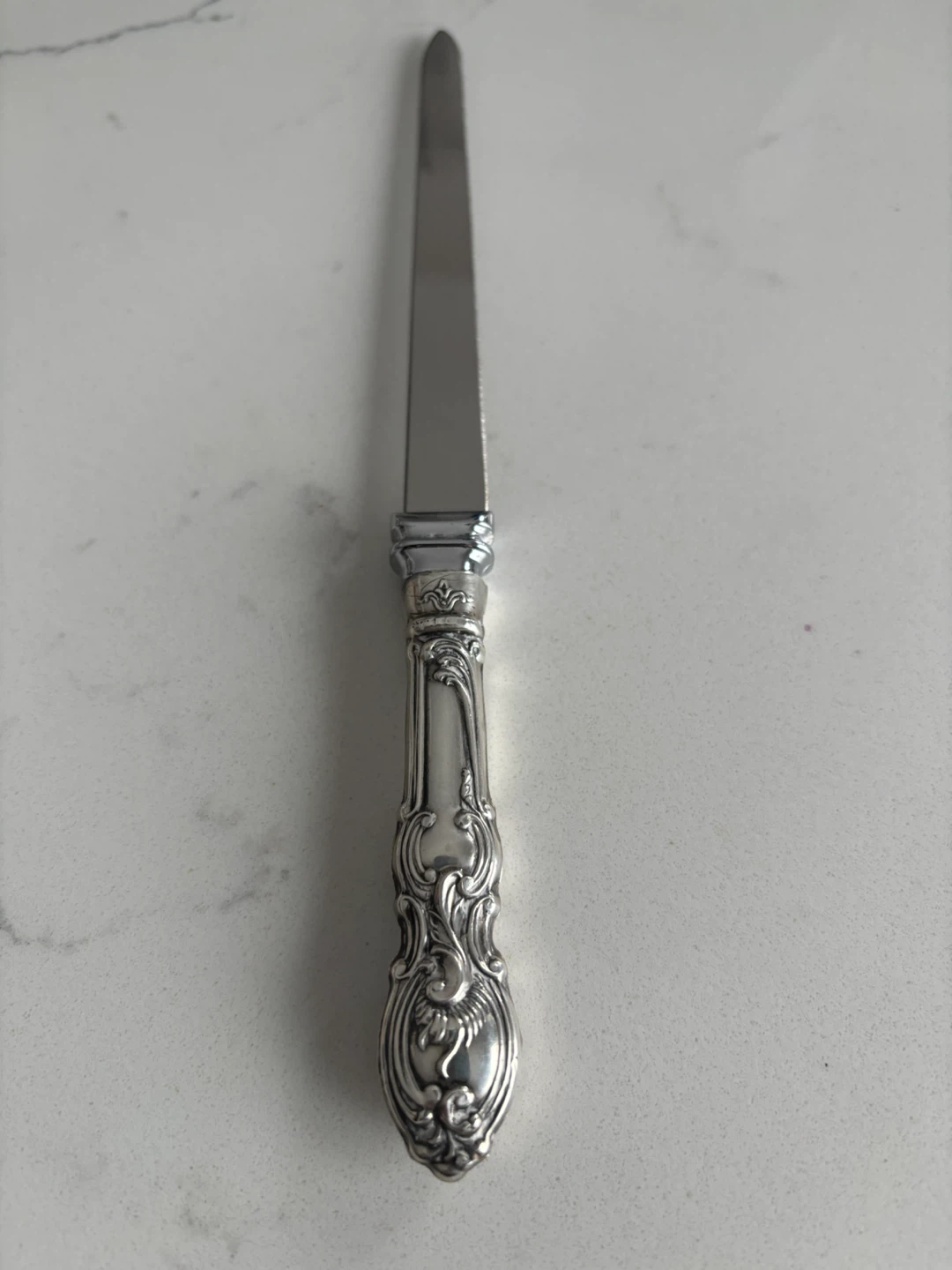 Ornate Sterling Letter Opener