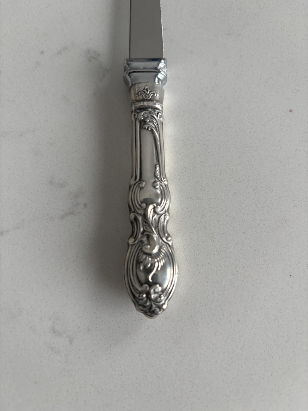 Ornate Sterling Letter Opener - photo 2