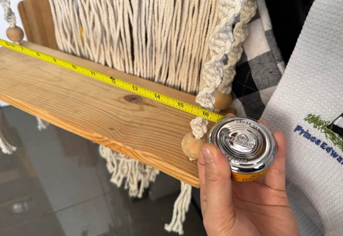 Macrame Hanging Wall Shelf - photo 3