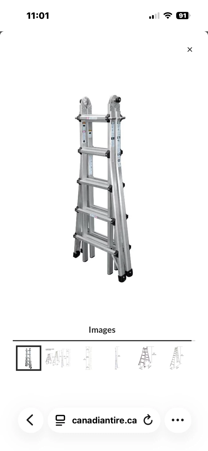 Mastercraft Multi-Task Ladder - photo 4
