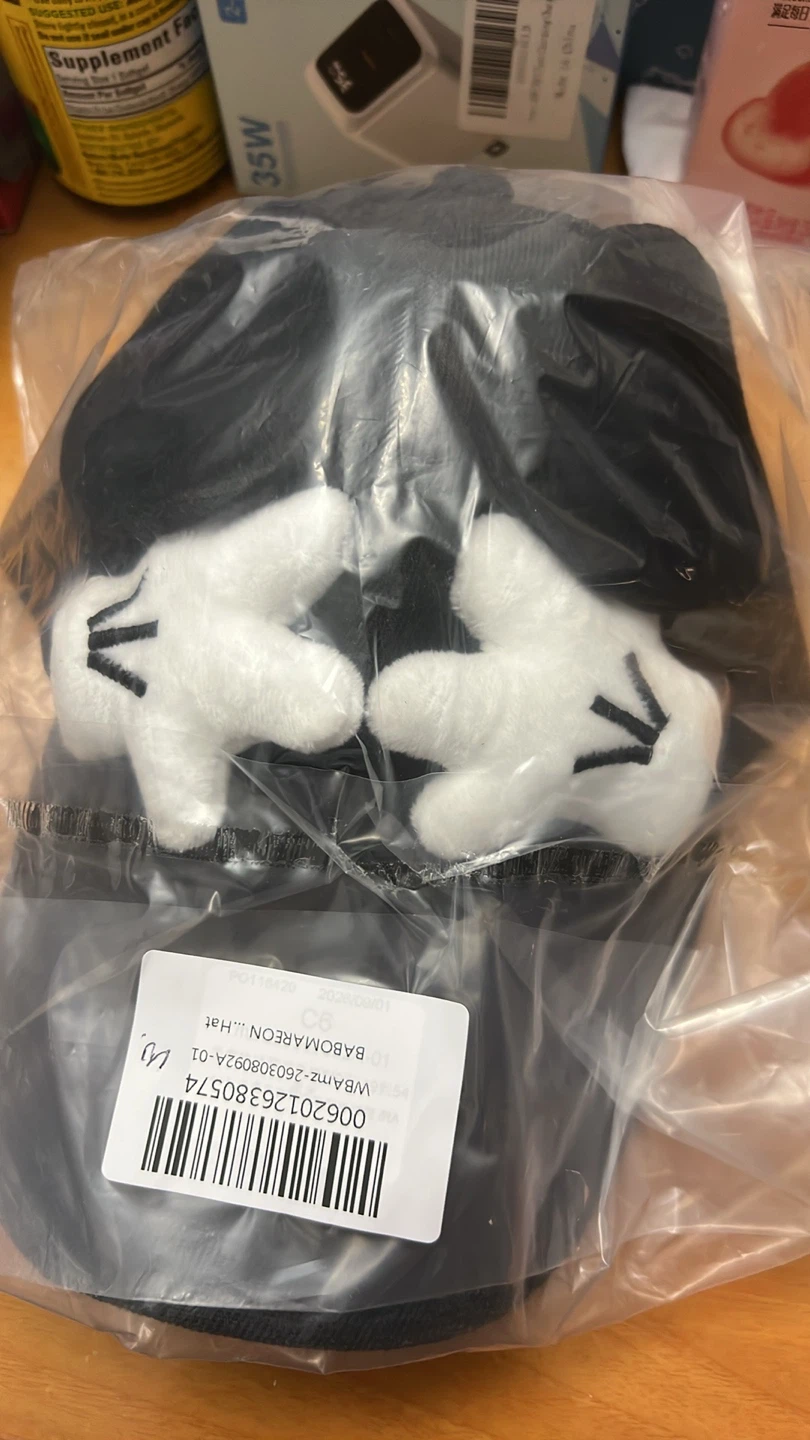 Mickey Mouse Style Cartoon Hands Baseball Cap - photo 5