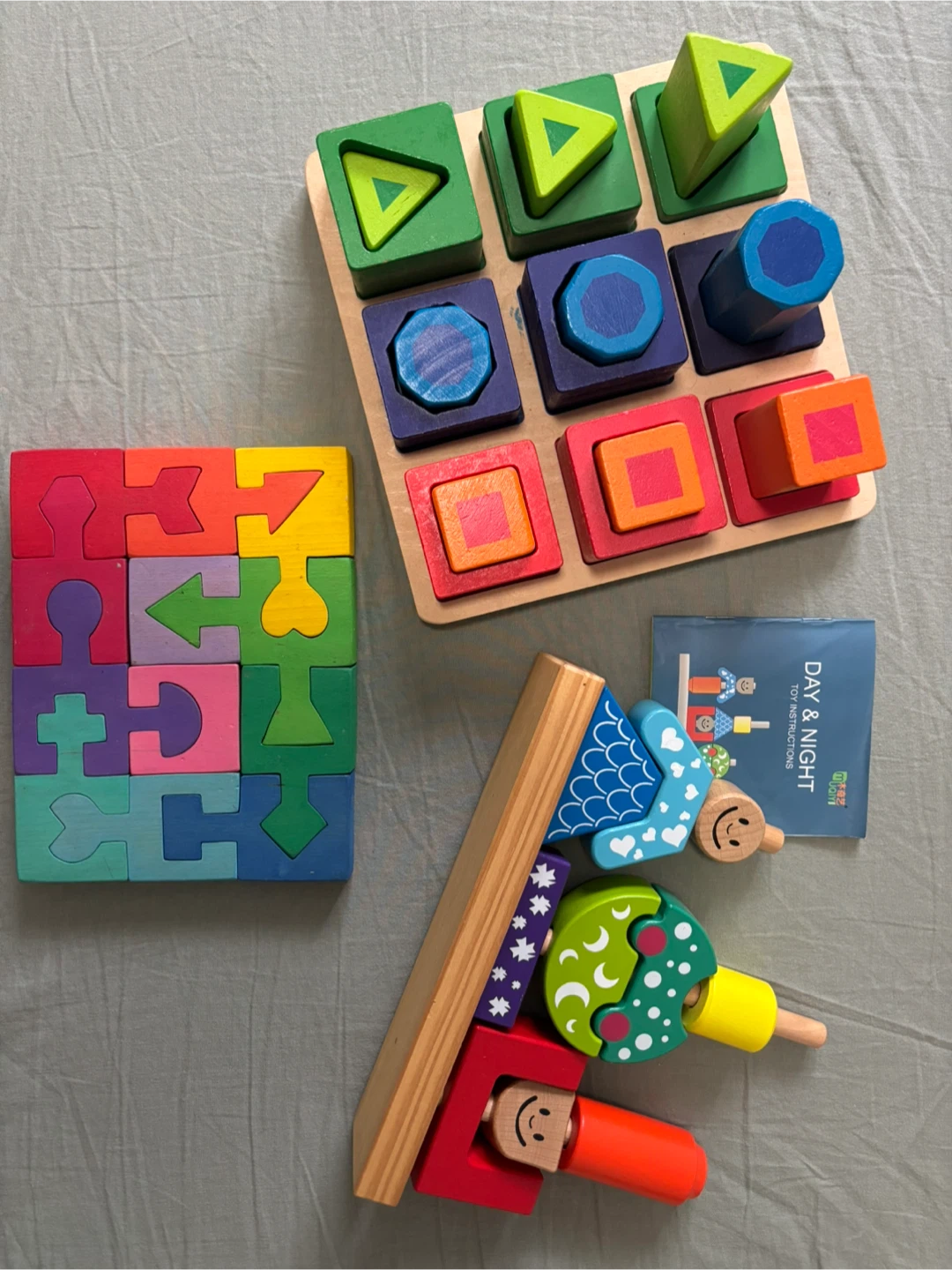 Melissa & Doug and Educational Wooden Toy Bundle