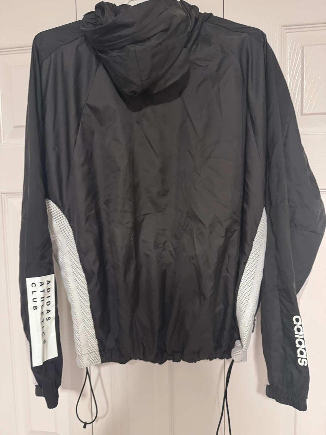Adidas NHL Calgary Flames Hooded Windbreaker Track Jacket - photo 5