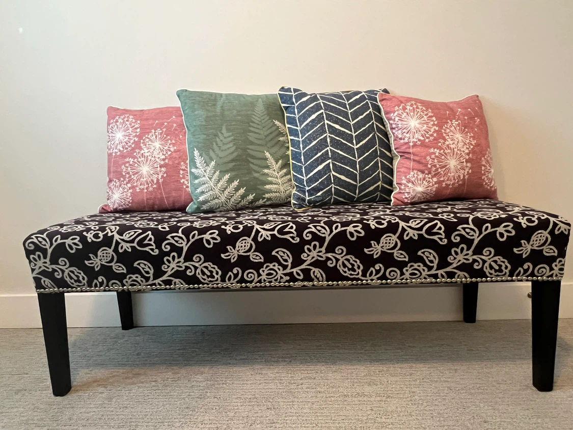 Upholstered Entryway Bench