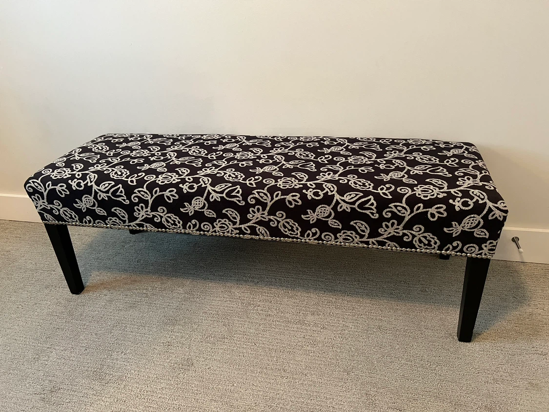 Upholstered Entryway Bench - photo 3