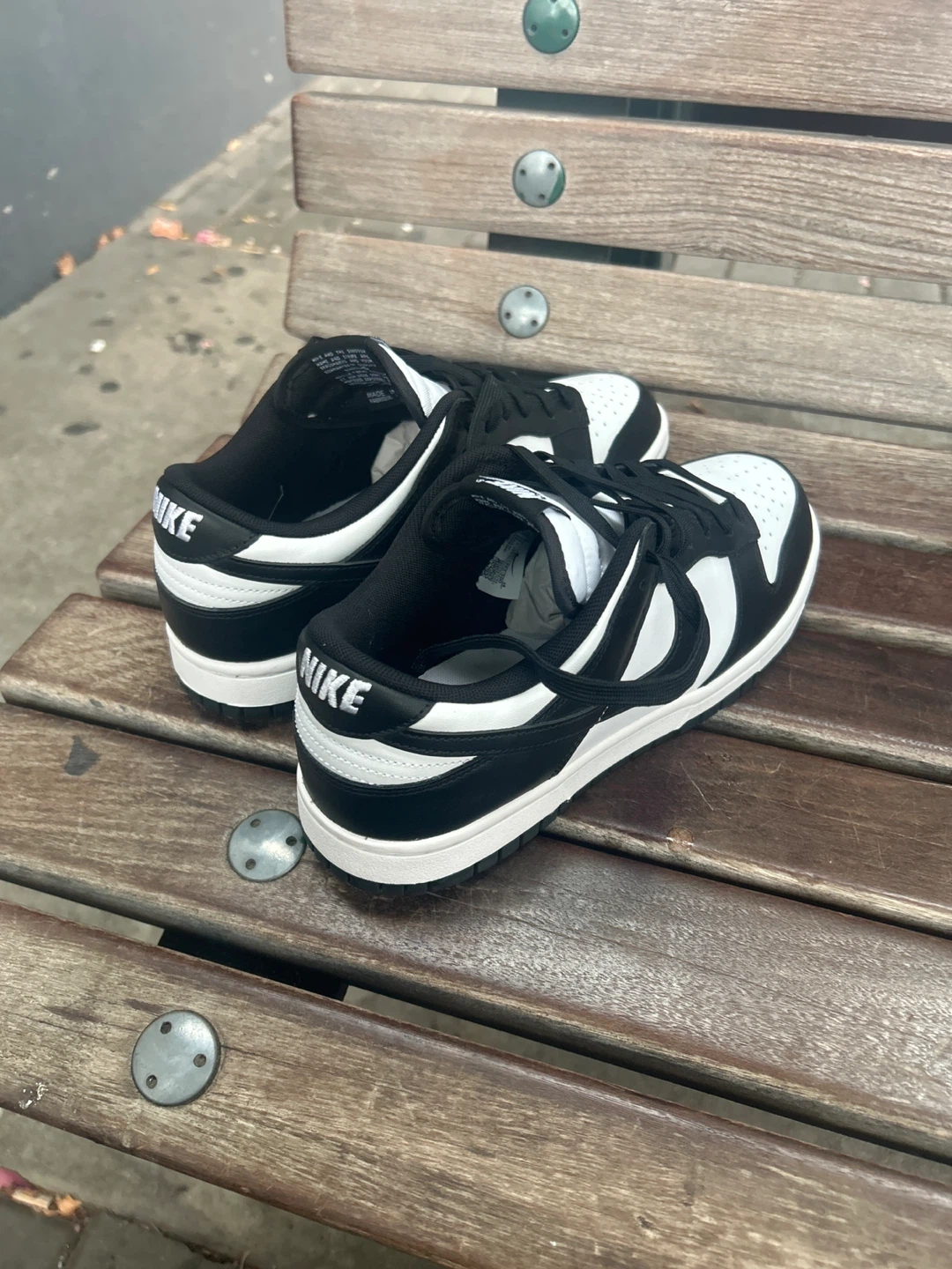 Nike Dunk Low Black and White Sneakers