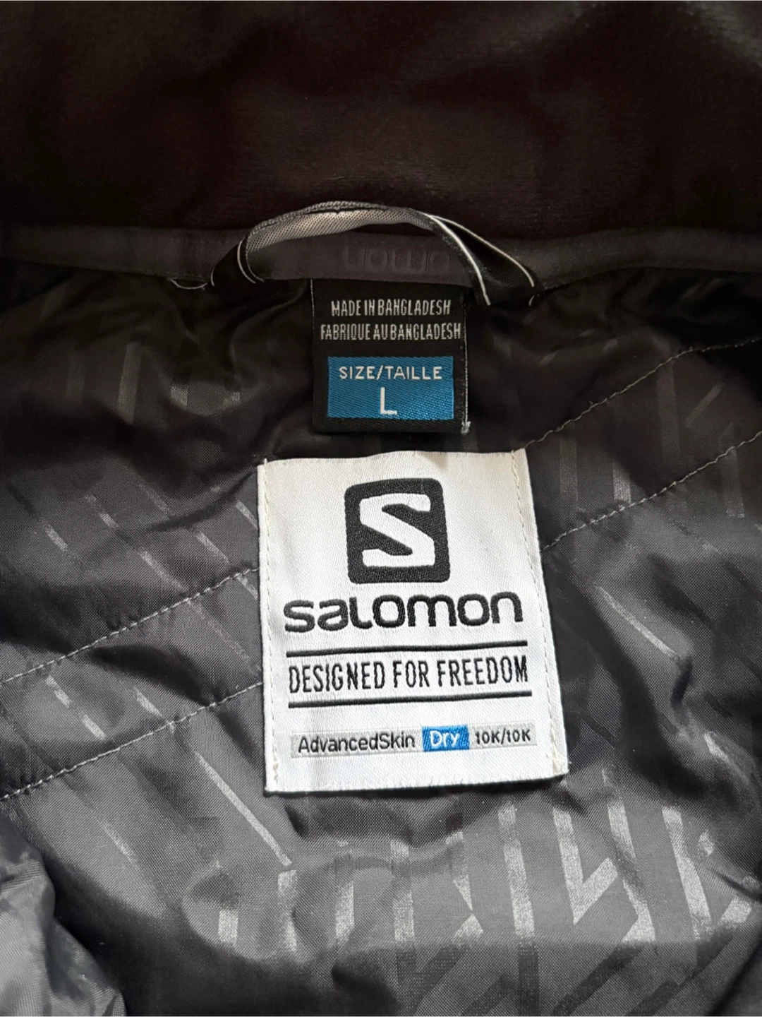 Salomon snowboard ski jacket L advanced skin snow - photo 5
