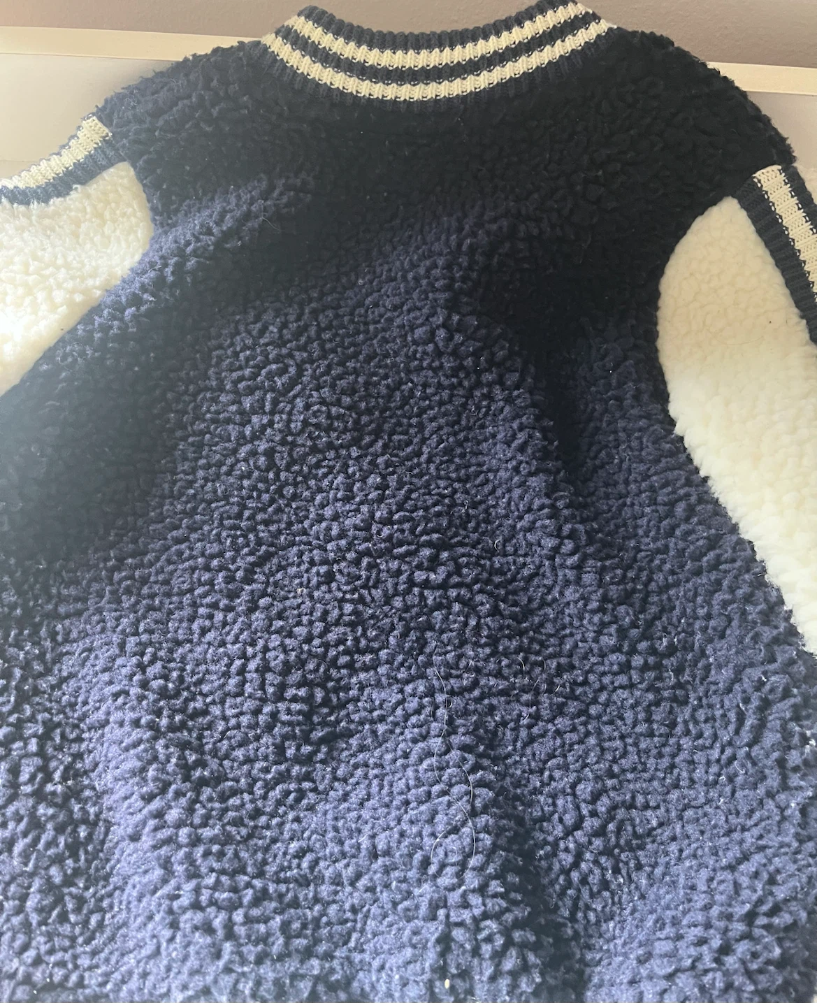 Toddler Sherpa Varsity Jacket - photo 3