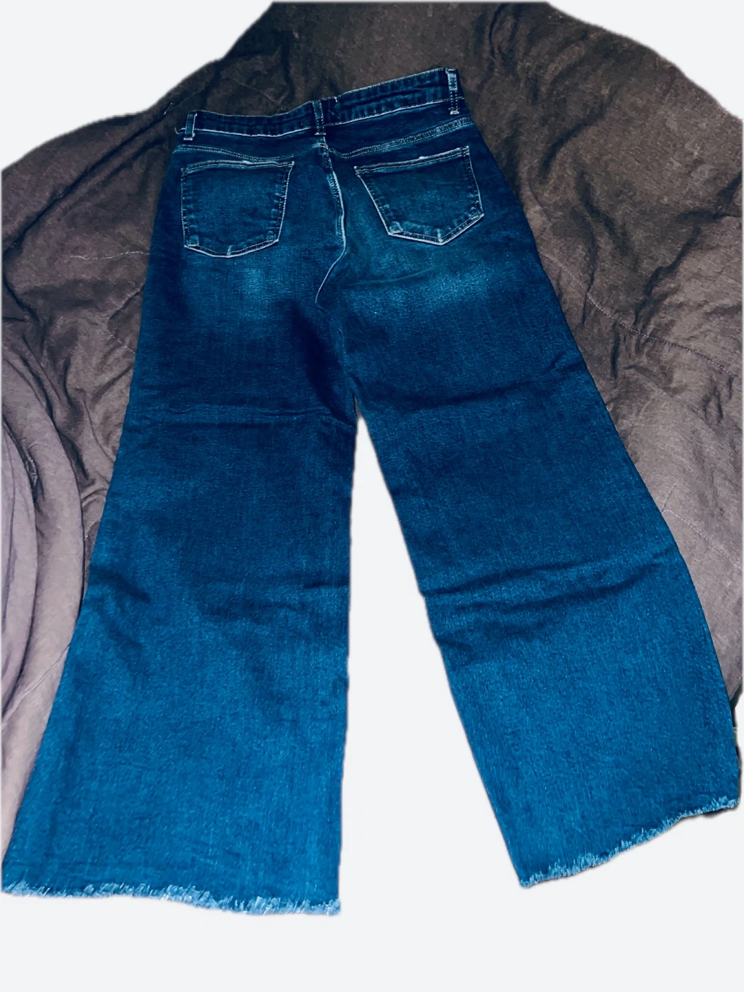 Blue Denim Wide Leg Jeans - Brand New Never Worn - photo 2