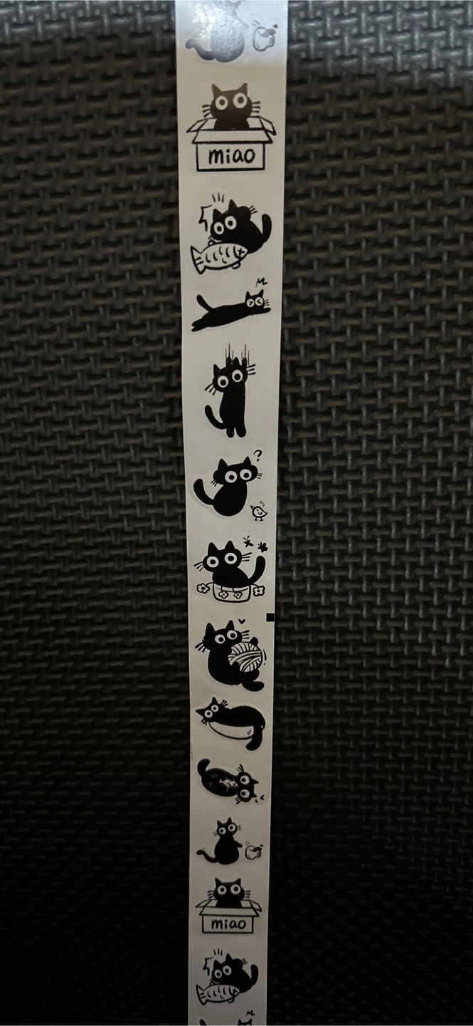 Cat and Ghost Theme Sticker Rolls +400 - photo 2