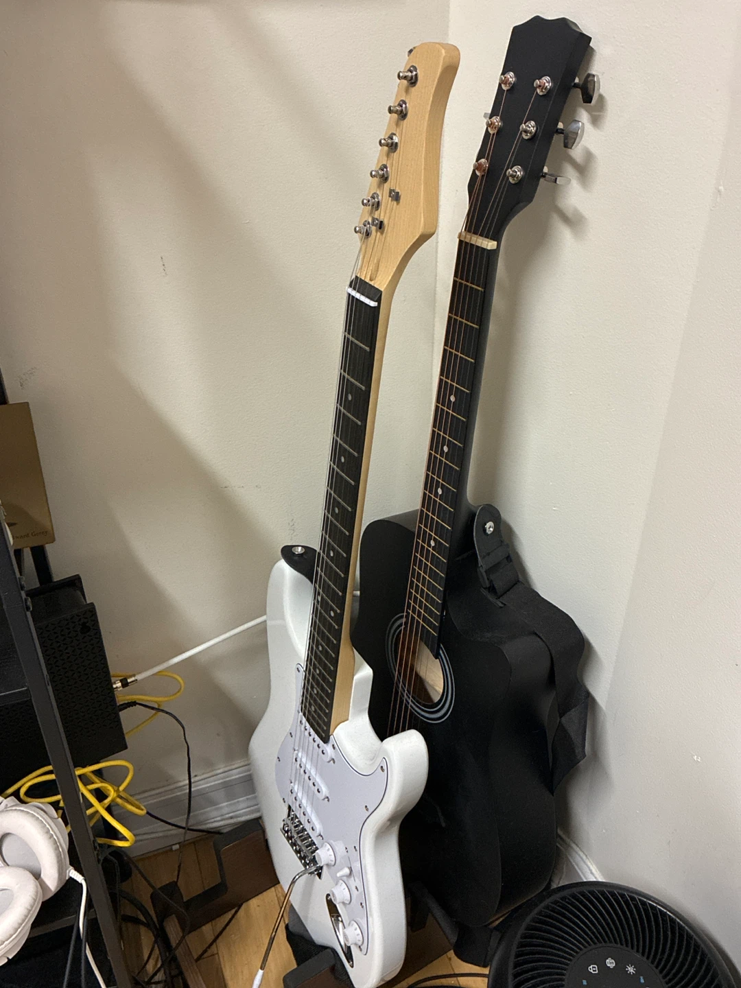 Electric and Acoustic Guitar Beginners Bundle Set