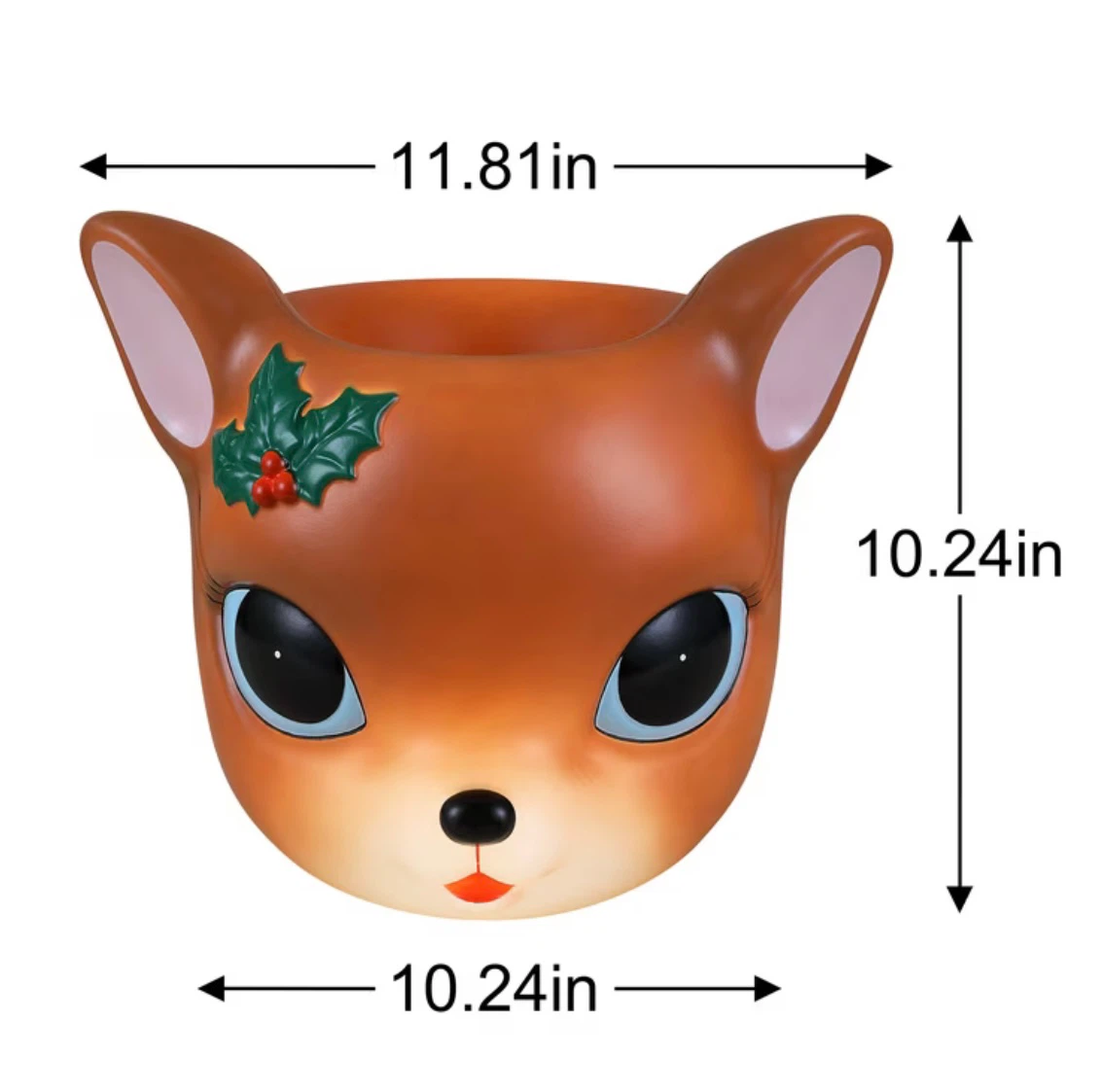 Mr. Christmas Lit Reindeer Candy Bowl - photo 2