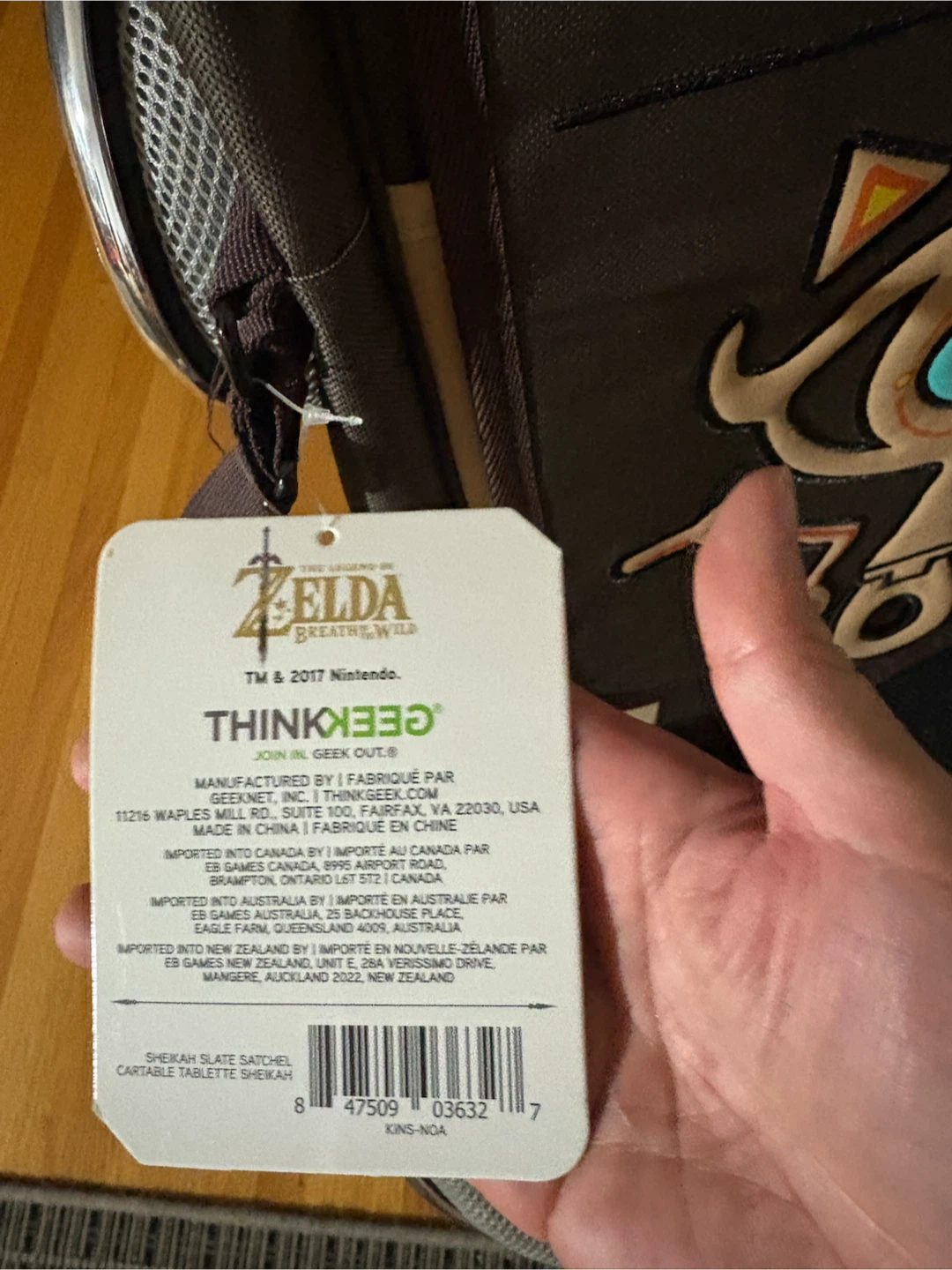The Legend of Zelda Sheikah Slate Satchel - photo 3