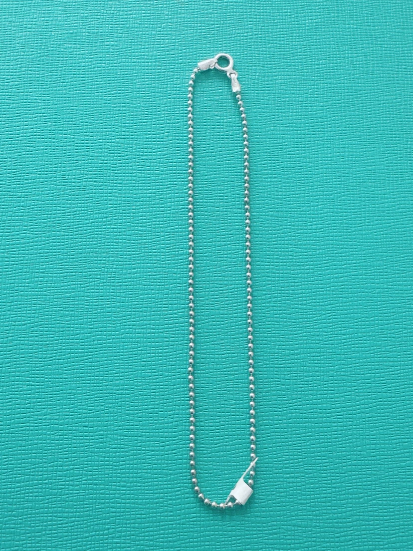 Sterling Silver Bead Chain 9” - photo 5
