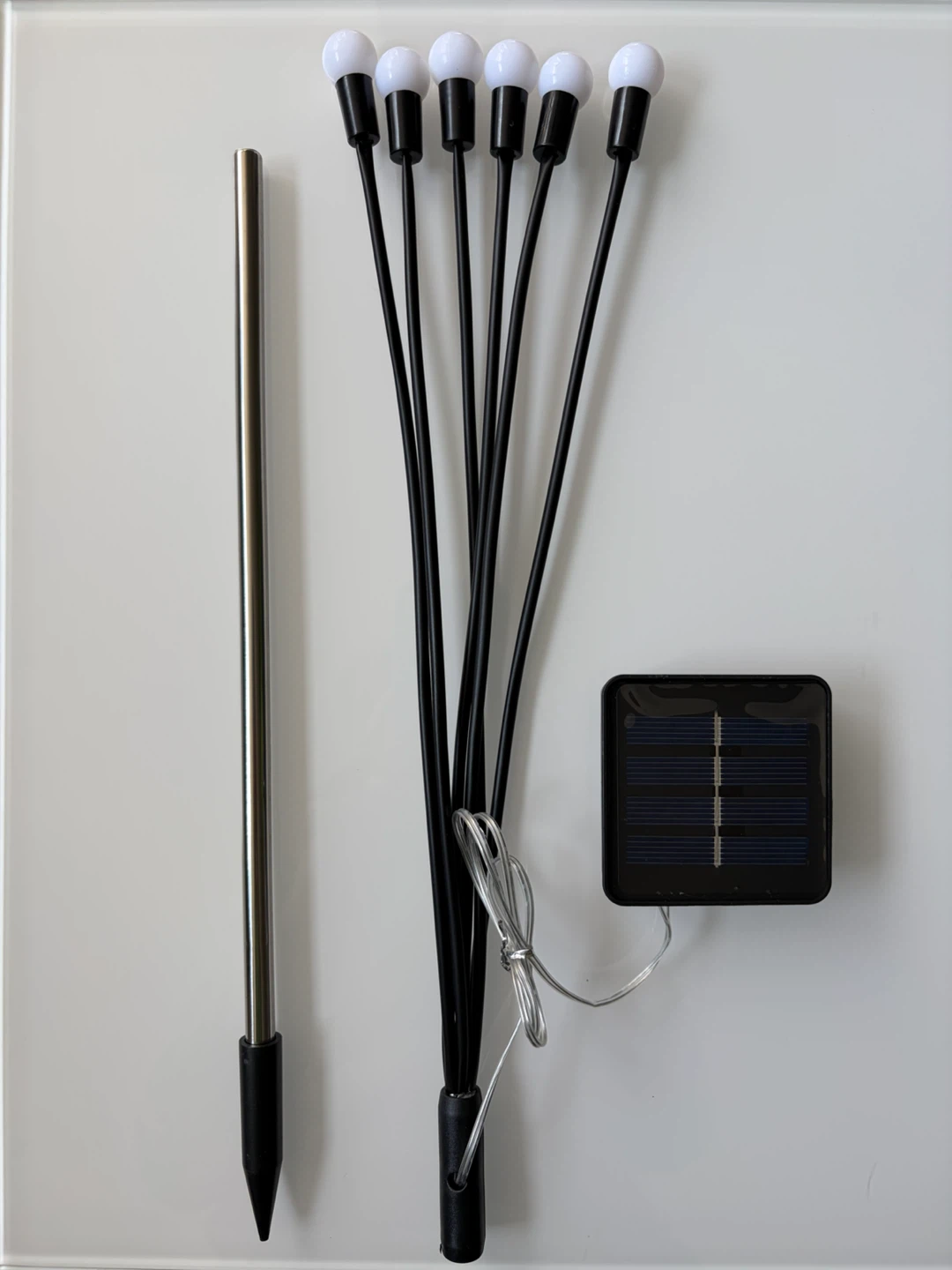 4 Pack Solar Firefly Lights - Outdoor Waterproof Garden Decor - photo 5