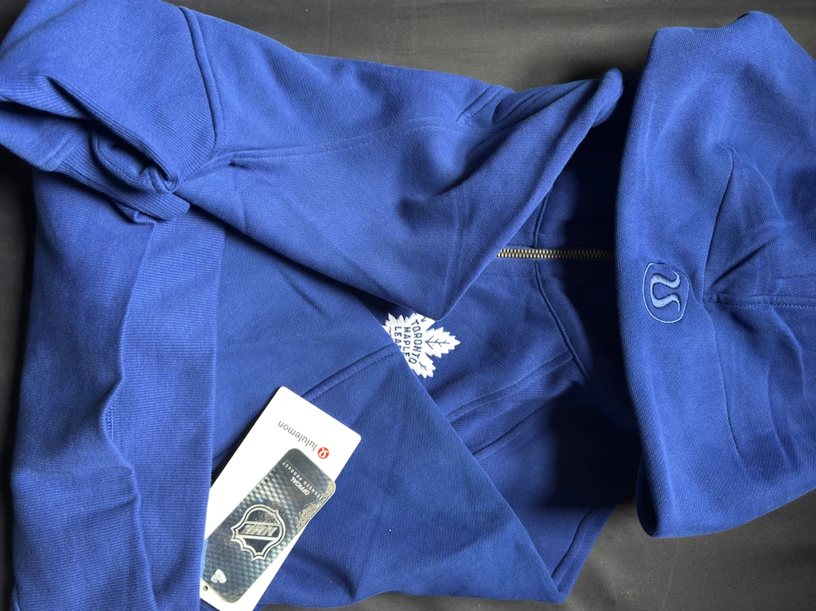 Lululemon Toronto Maple Leafs Half-Zip Hoodie