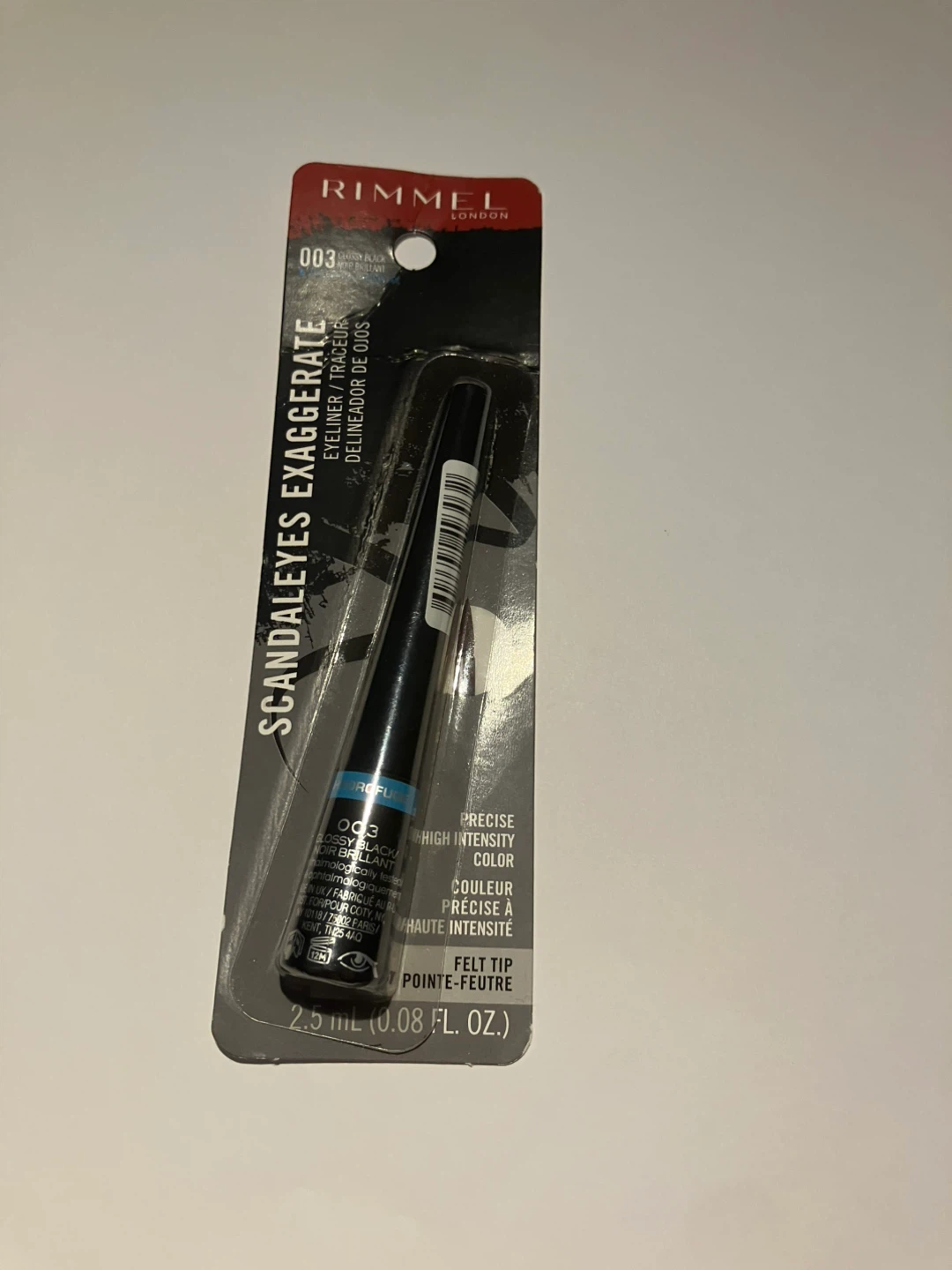 Rimmel Waterproof Scandaleyes Exaggerate Eyeliner  Black - photo 2