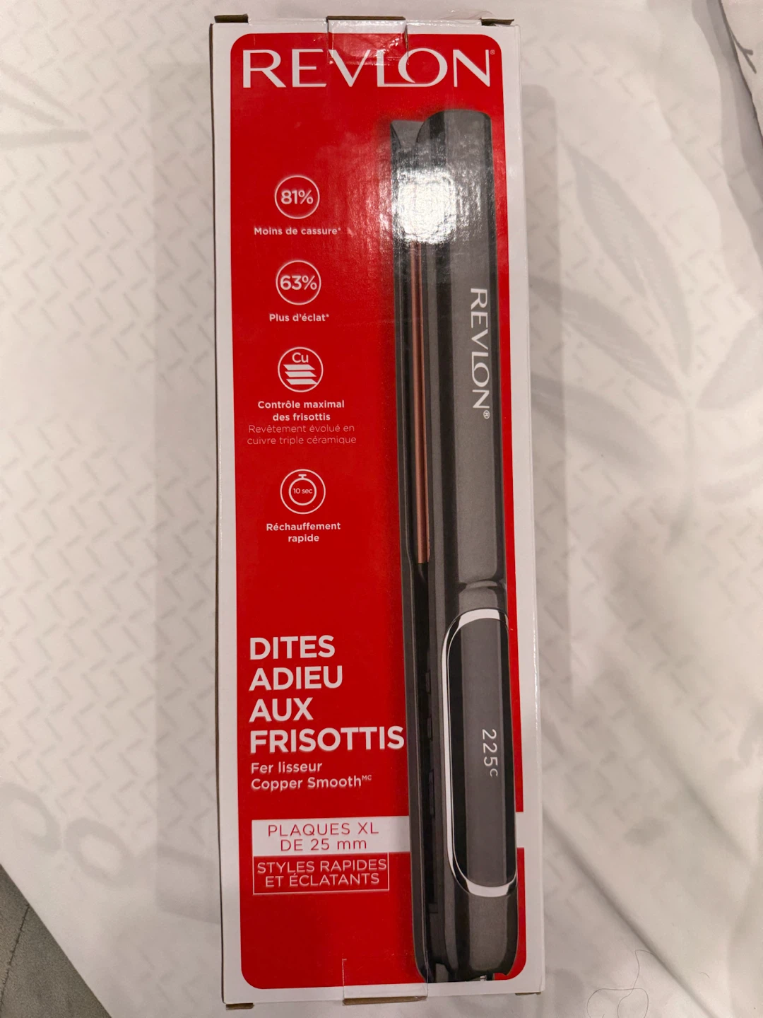 Revlon Copper Smooth Hair Straightener