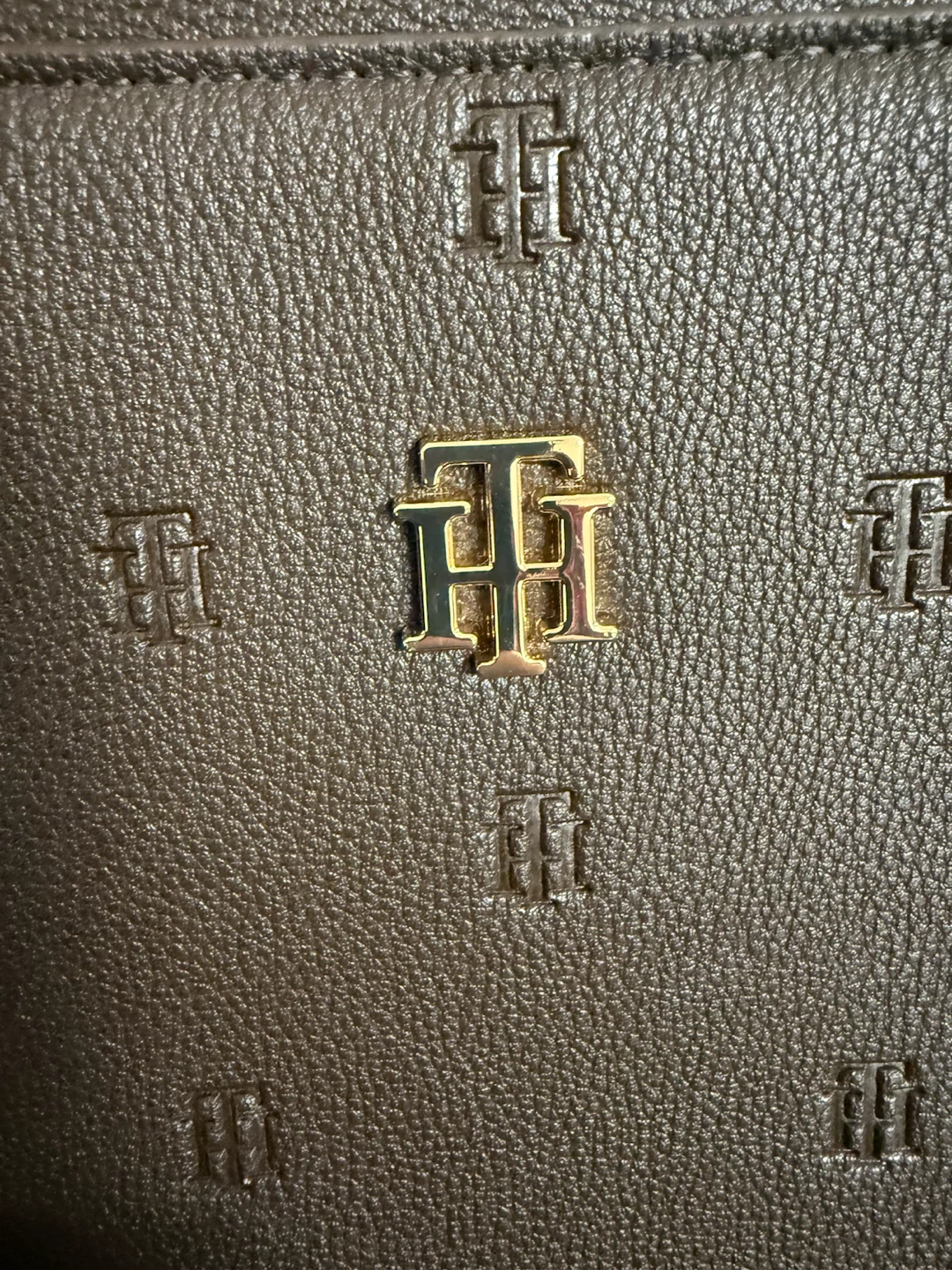 Tommy Hilfiger Brown Logo Satchel - photo 4