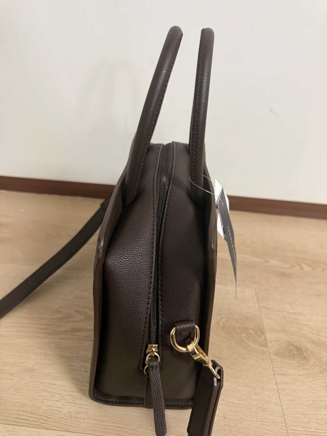 Tommy Hilfiger Brown Logo Satchel - photo 5