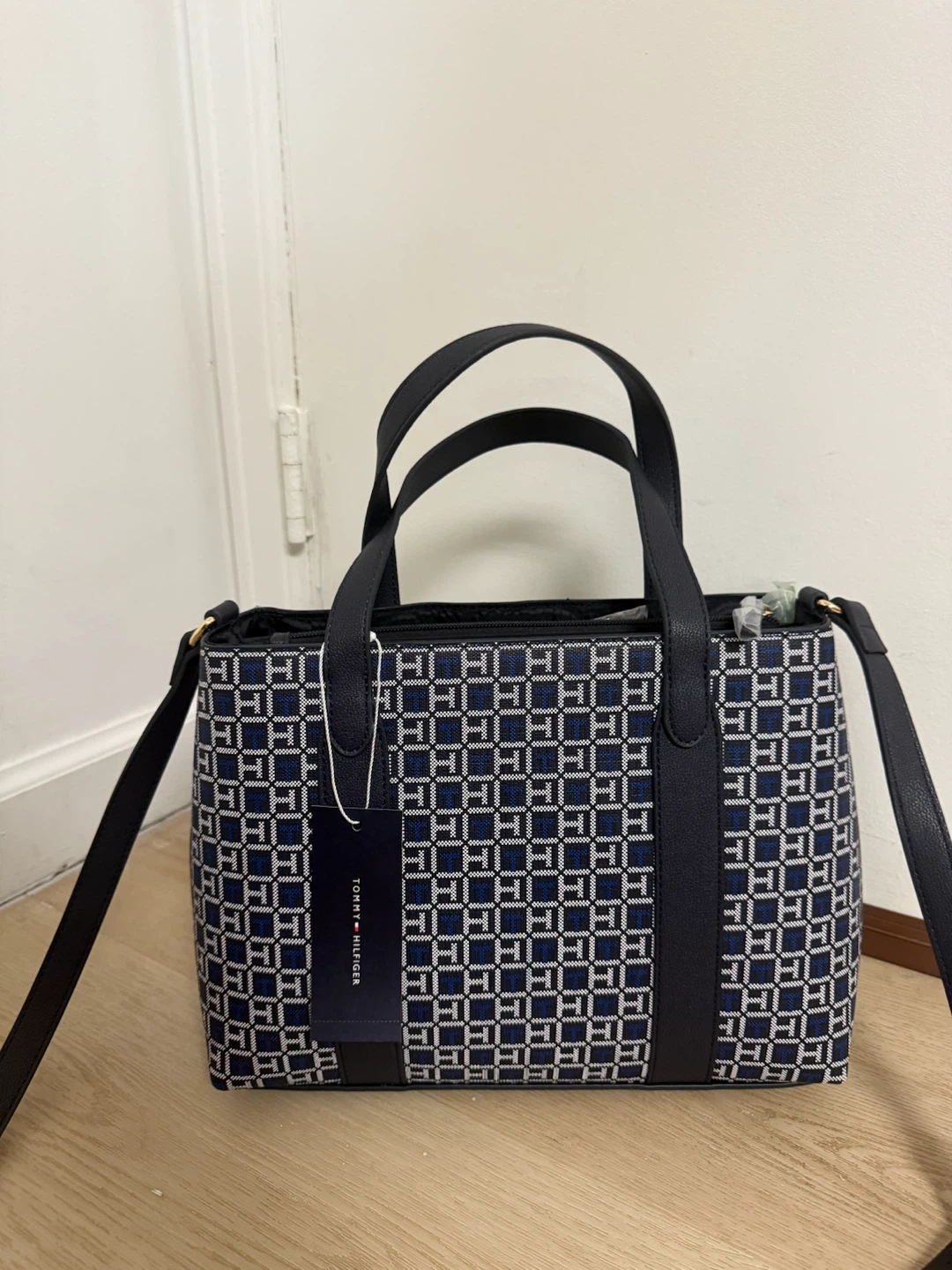 Tommy Hilfiger Monogram Tote Bag