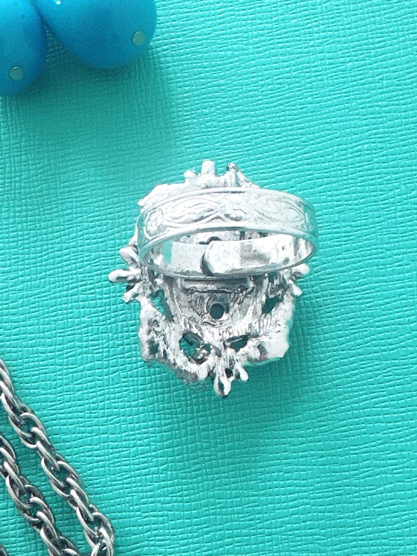 Vintage style turquoise tone jewellery set - photo 5