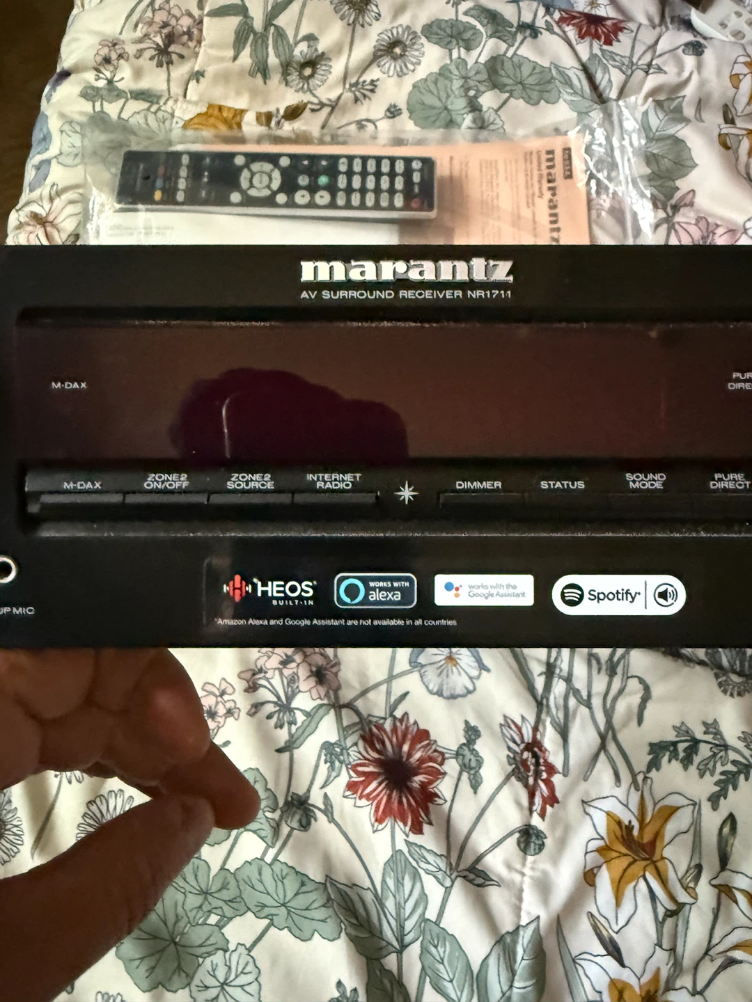 Marantz NR1711 7.2 Channel AV Surround Receiver - photo 4