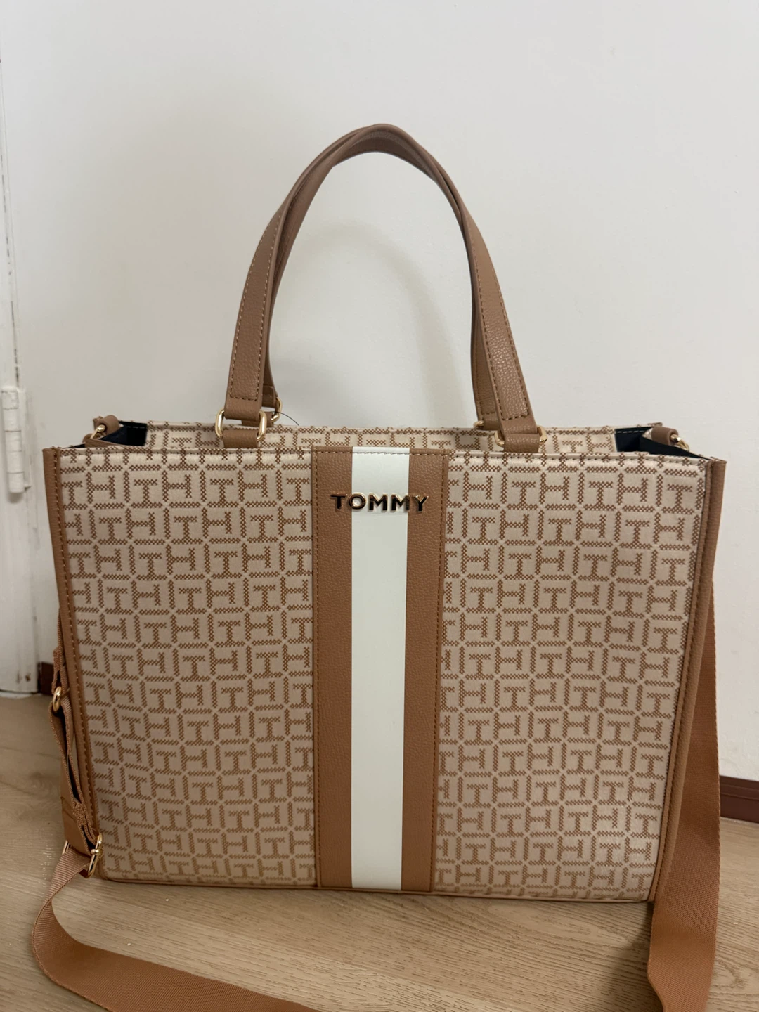 Tommy Hilfiger Monogram Tote Bag