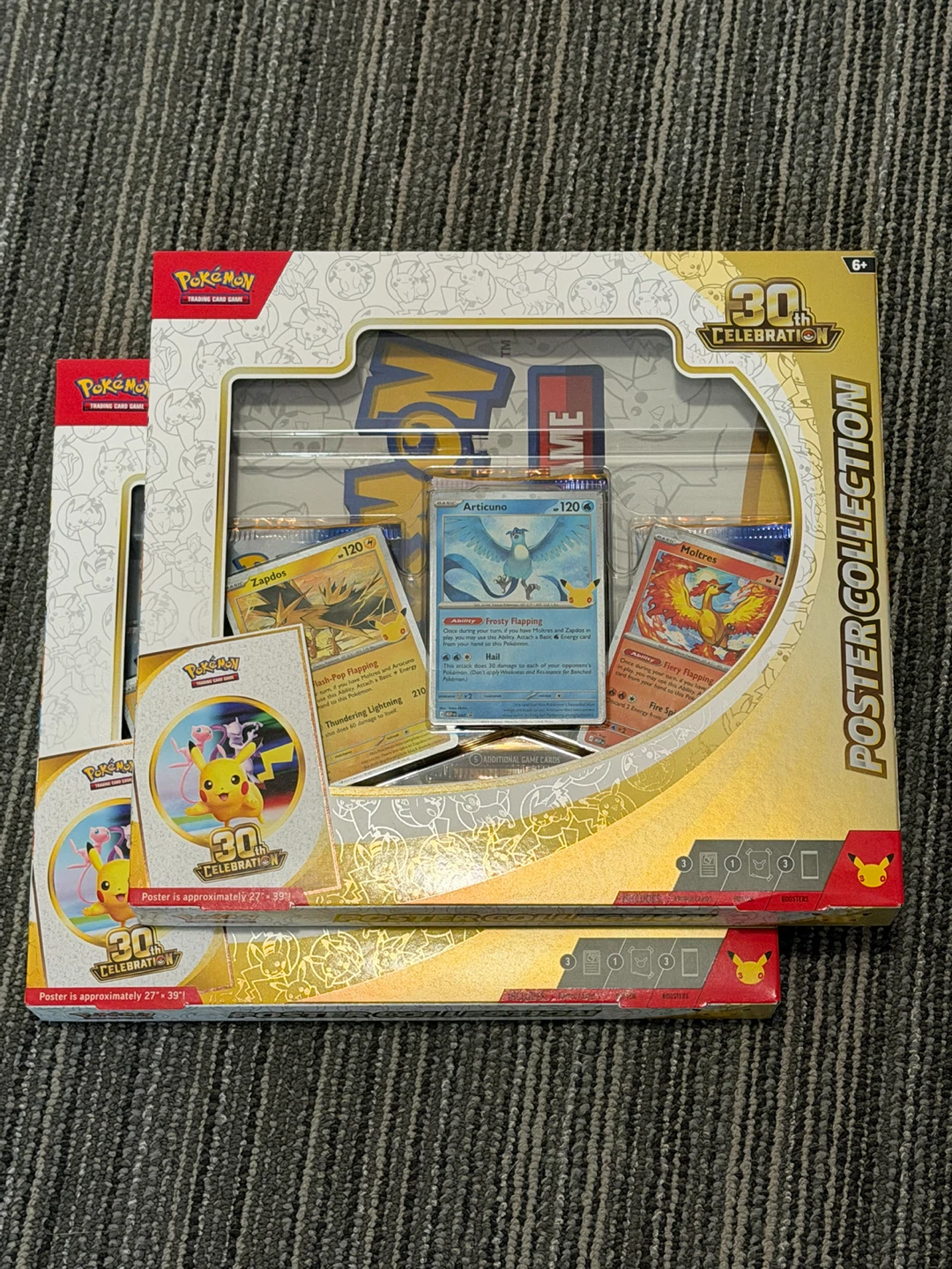 Pokemon 30th Poster Collection Box