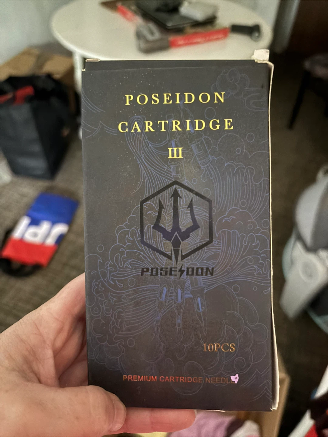 Poseidon Cartridge III – 6-piece cartridge needles and paper