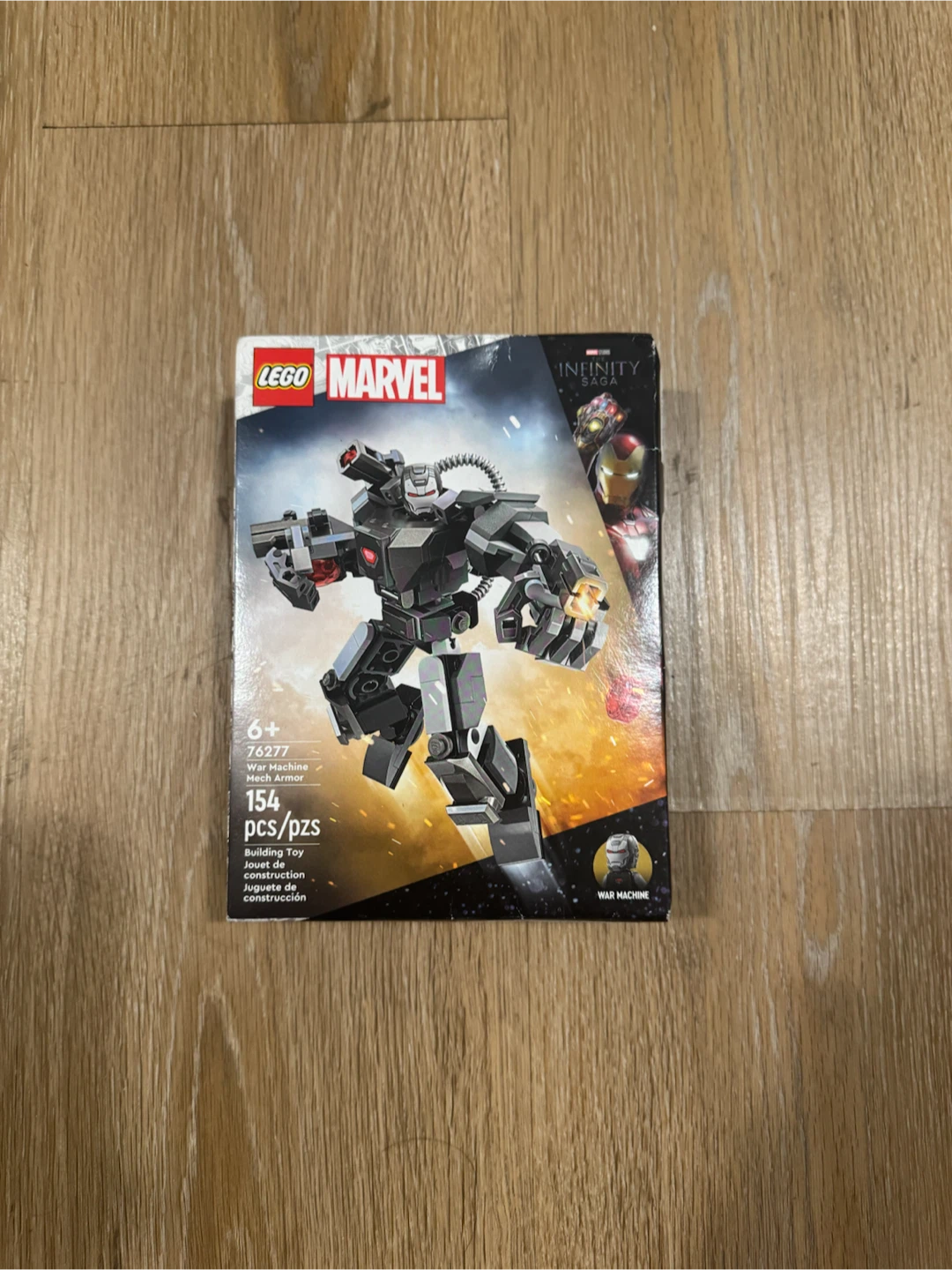 Lego Marvel War Machine 154 Pieces