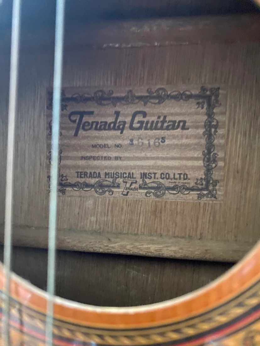 Terada SG 100 Classical Guitar - photo 3