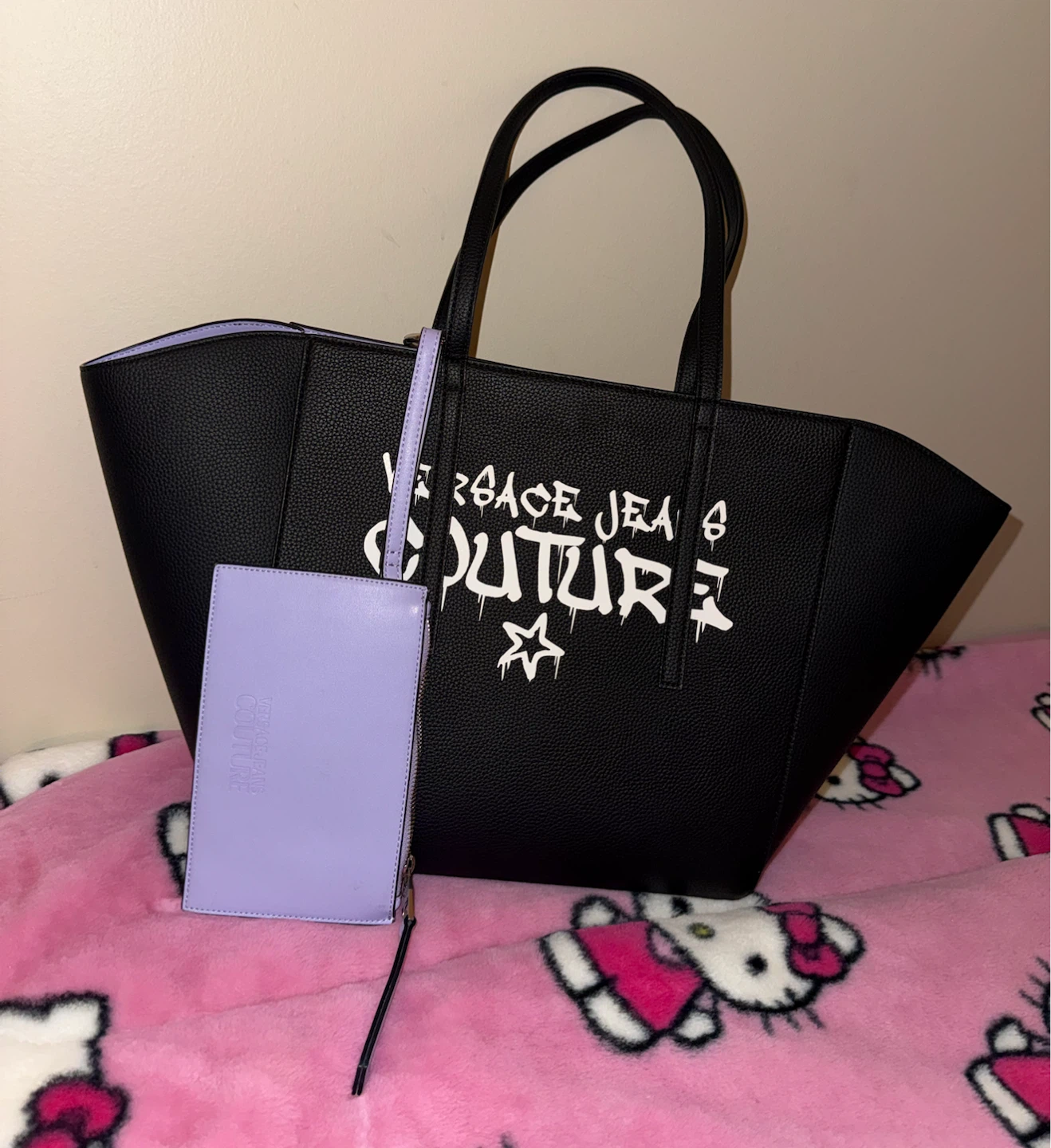 NEW VERSACE JEANS COUTURE TOTE PURSE