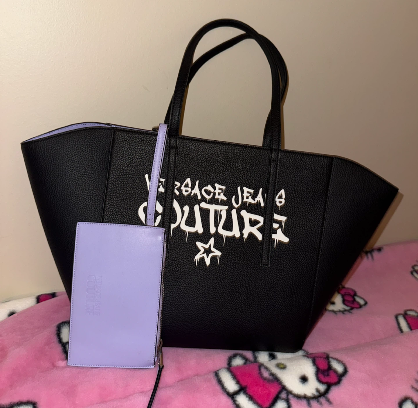 NEW VERSACE JEANS COUTURE TOTE PURSE - photo 2