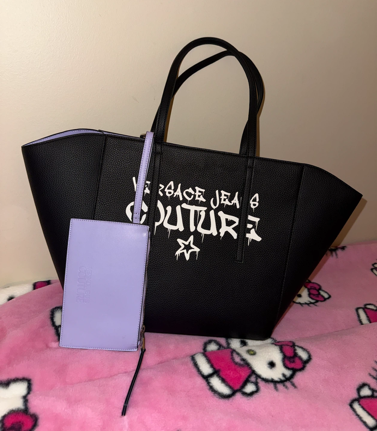NEW VERSACE JEANS COUTURE TOTE PURSE - photo 3
