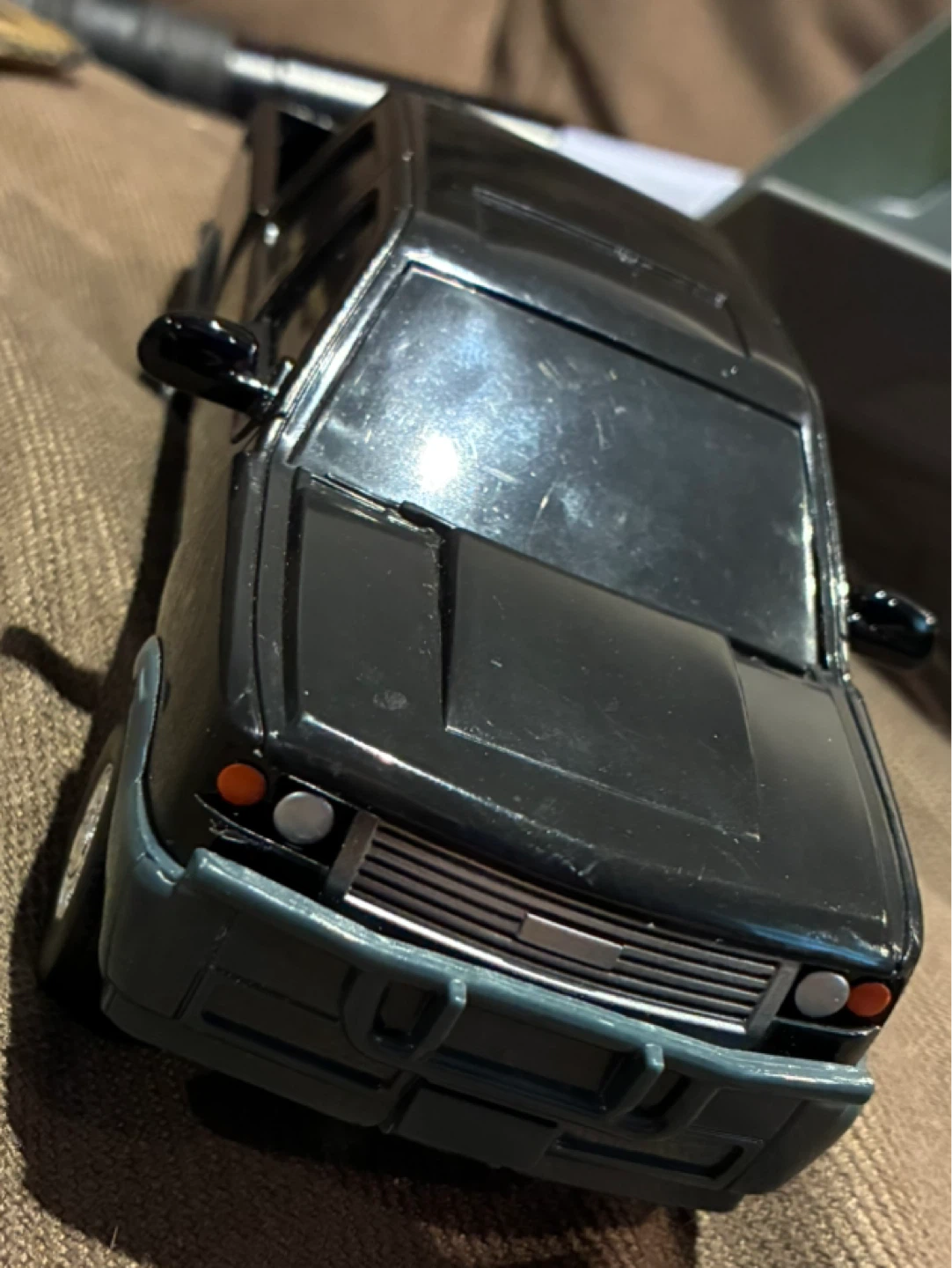 Black toy pickup truck - photo 4
