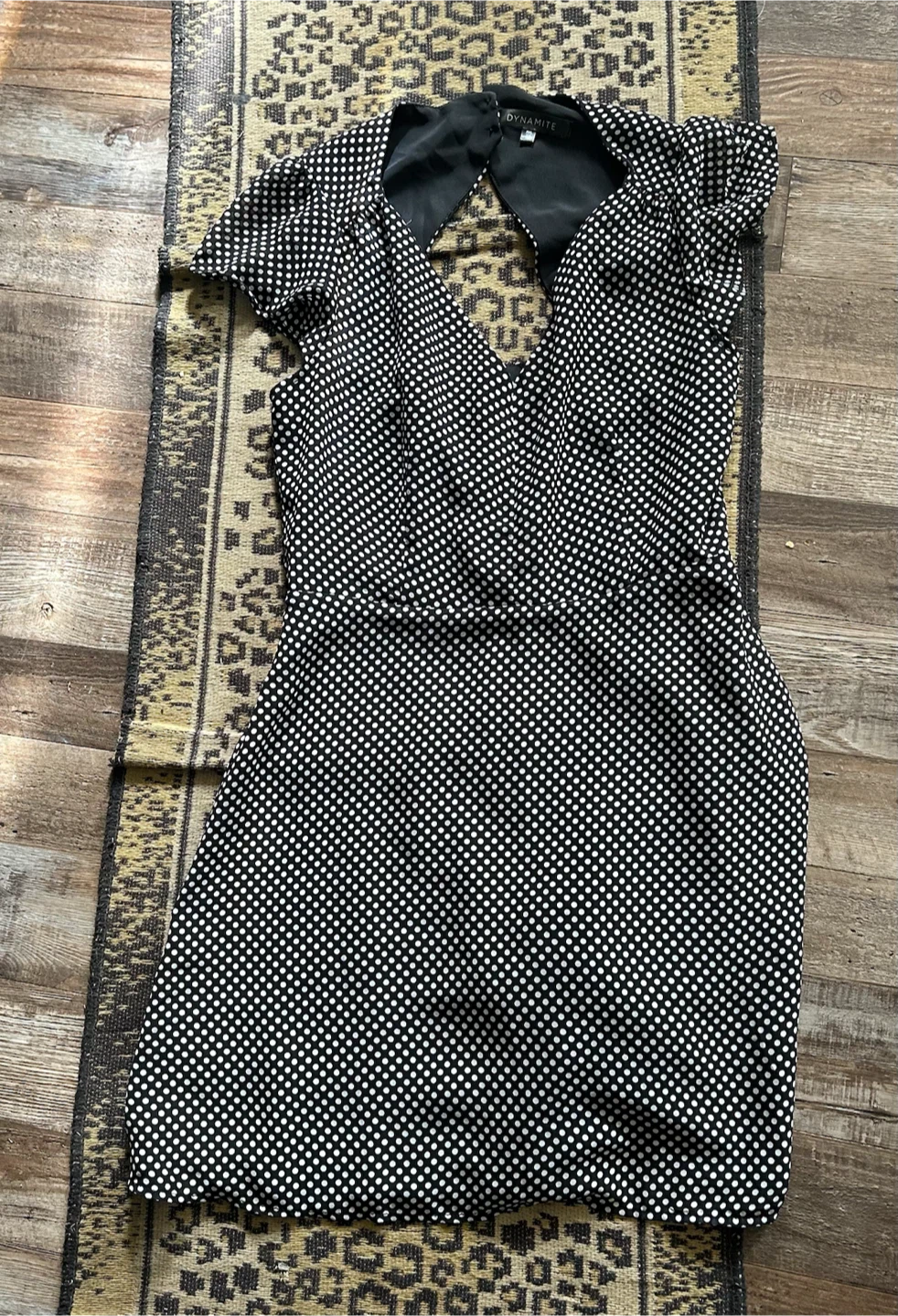 Dynamite Polka Dot Dress
