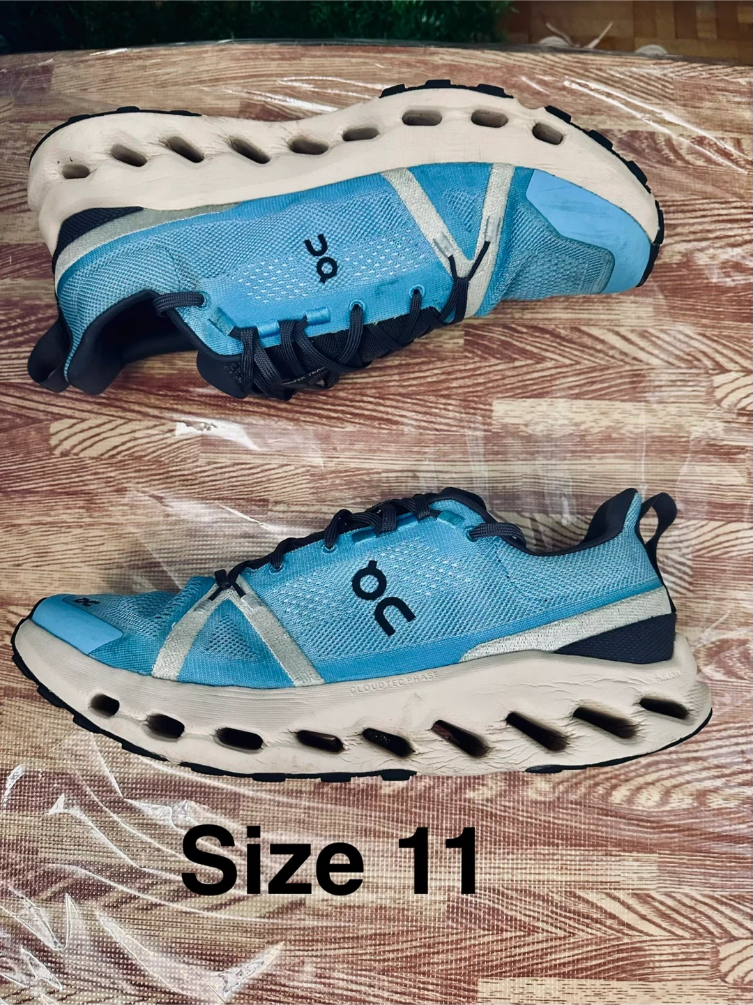 On Cloudsurfer Trail Running Shoes - Blue - photo 2