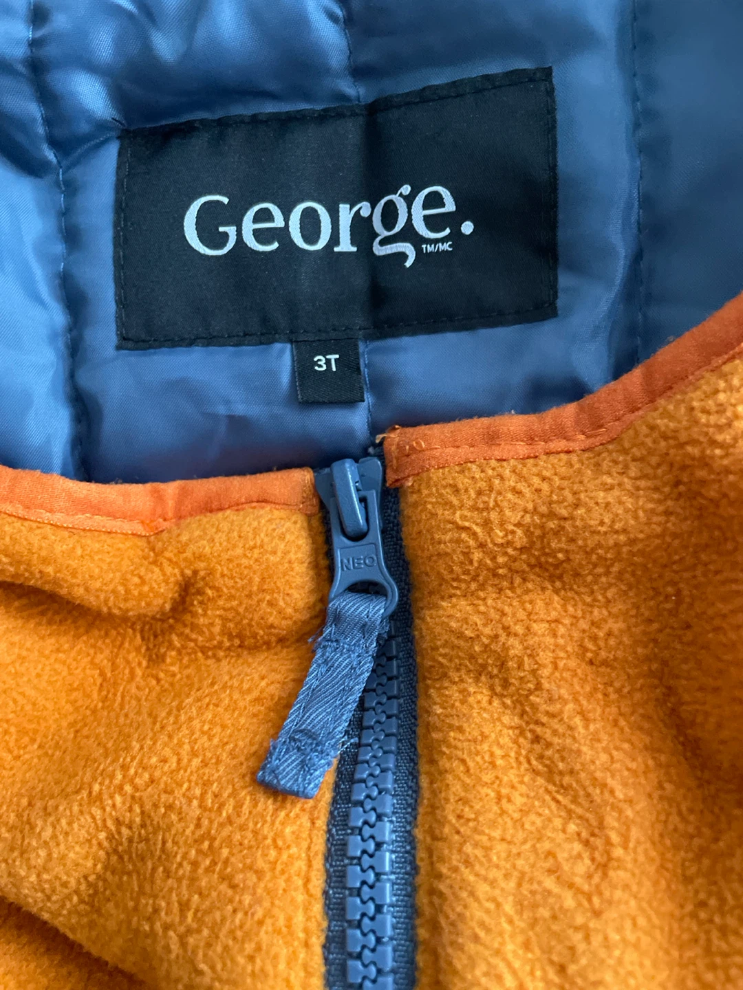 George Toddler Winter Snow Suit Size 3T - photo 2