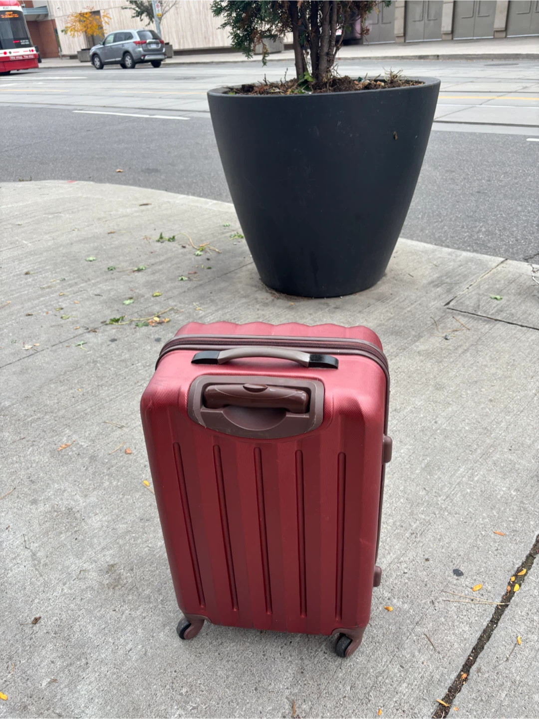 Medium Check In Quest Red Hard-Shell Luggage - photo 4