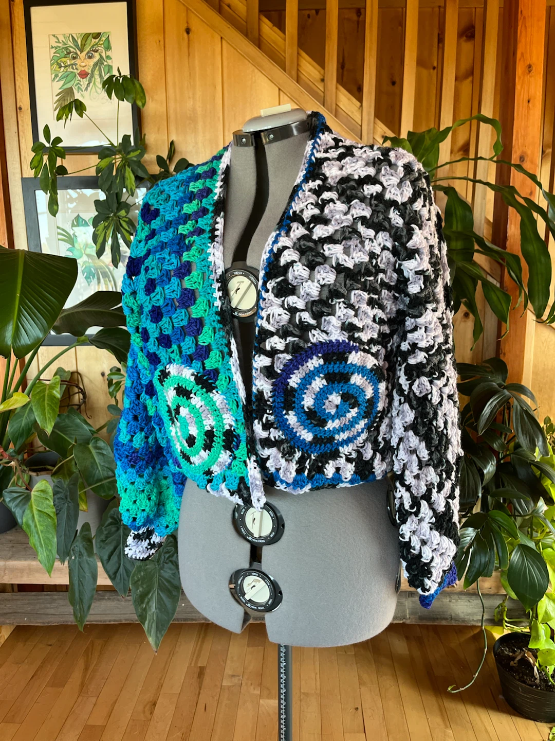 Handmade Crocheted Cardigan