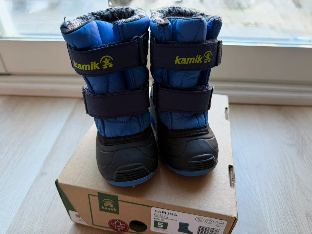 Kamik Sapling Toddler Winter Boots - Navy Blue