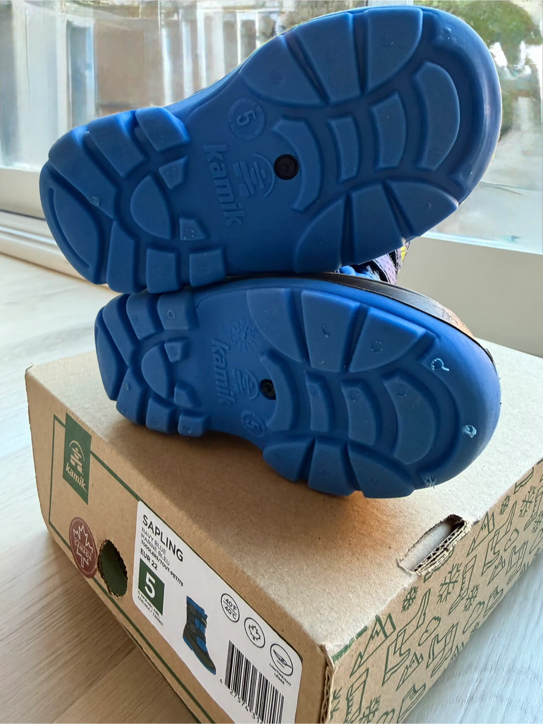 Kamik Sapling Toddler Winter Boots - Navy Blue - photo 3