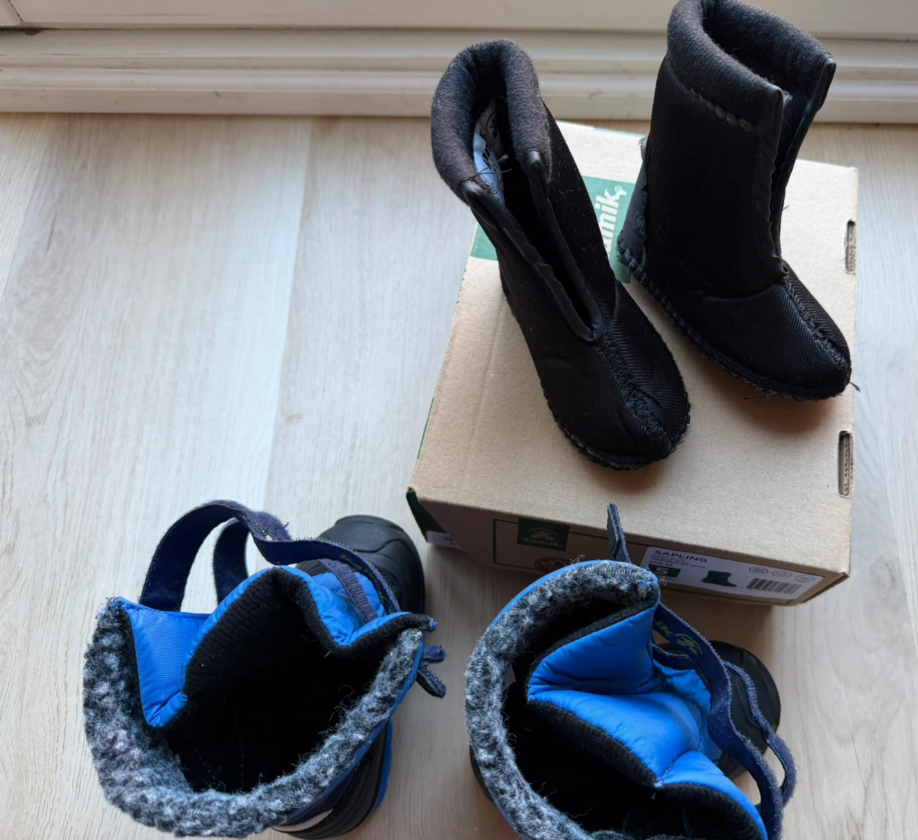 Kamik Sapling Toddler Winter Boots - Navy Blue - photo 5