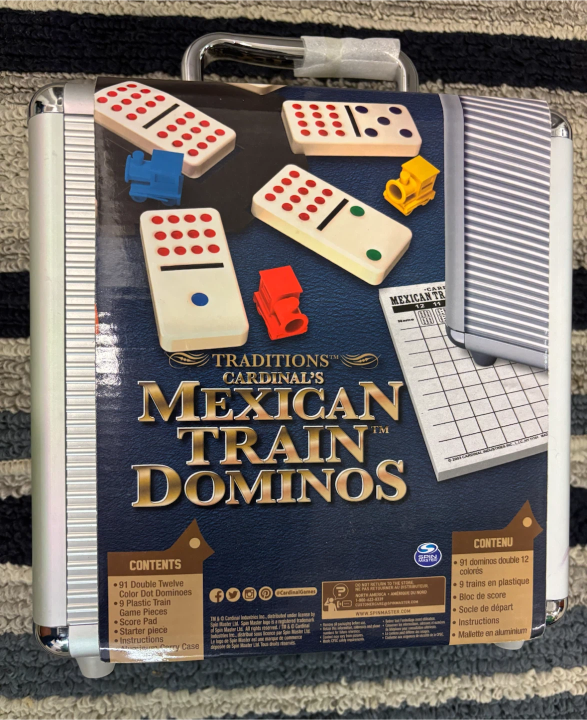 Cardinal Traditions Mexican Train Dominoes - photo 2