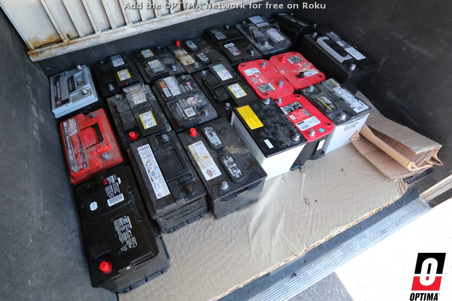 Free pickup of your old car Batteries