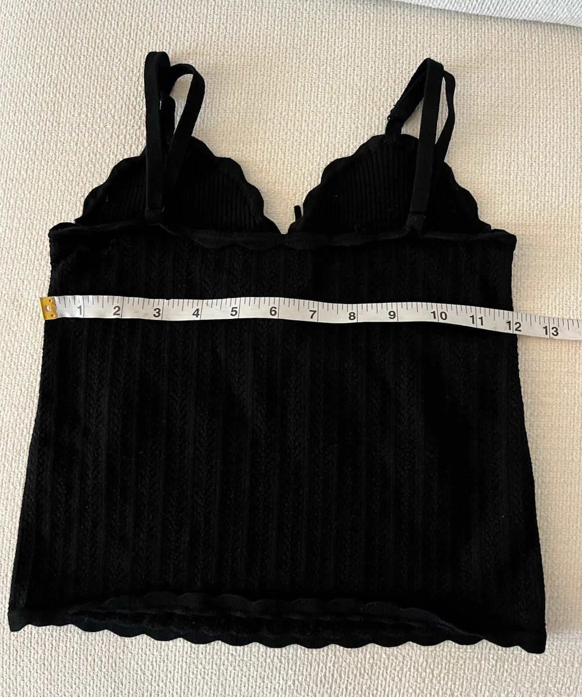 Wilfred Black Knit Stretch Camisole - photo 4