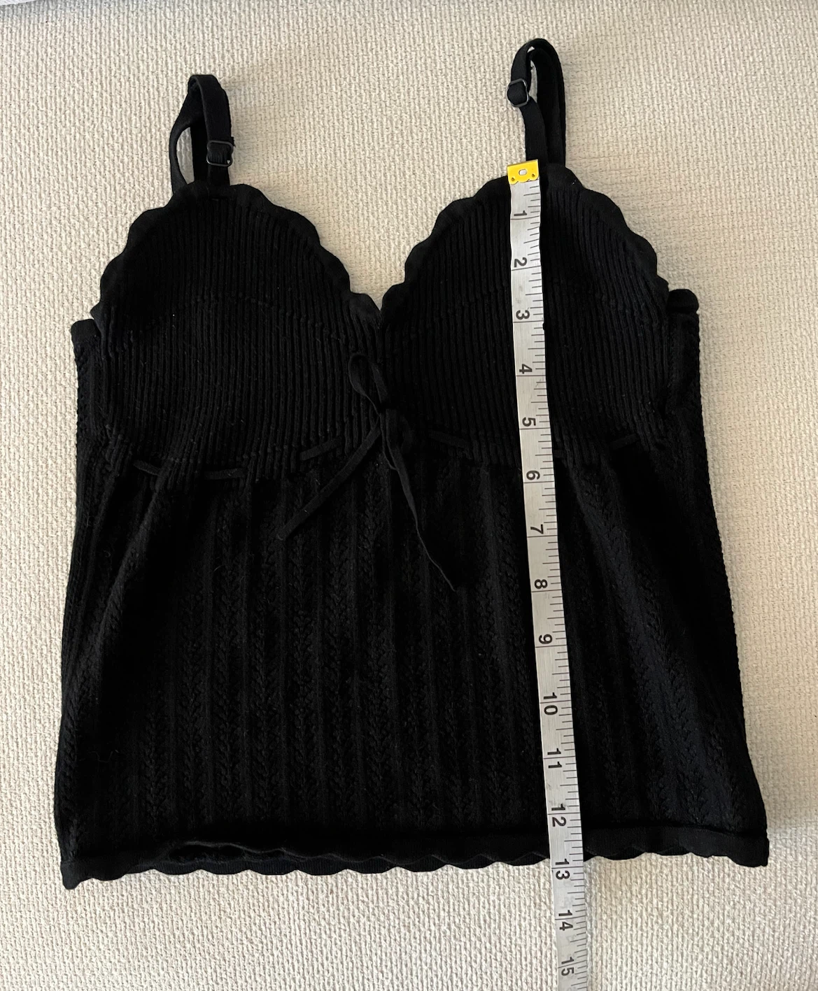 Wilfred Black Knit Stretch Camisole - photo 5