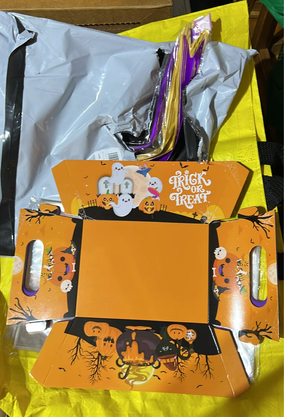 Trick or Treat Halloween Party Boxes