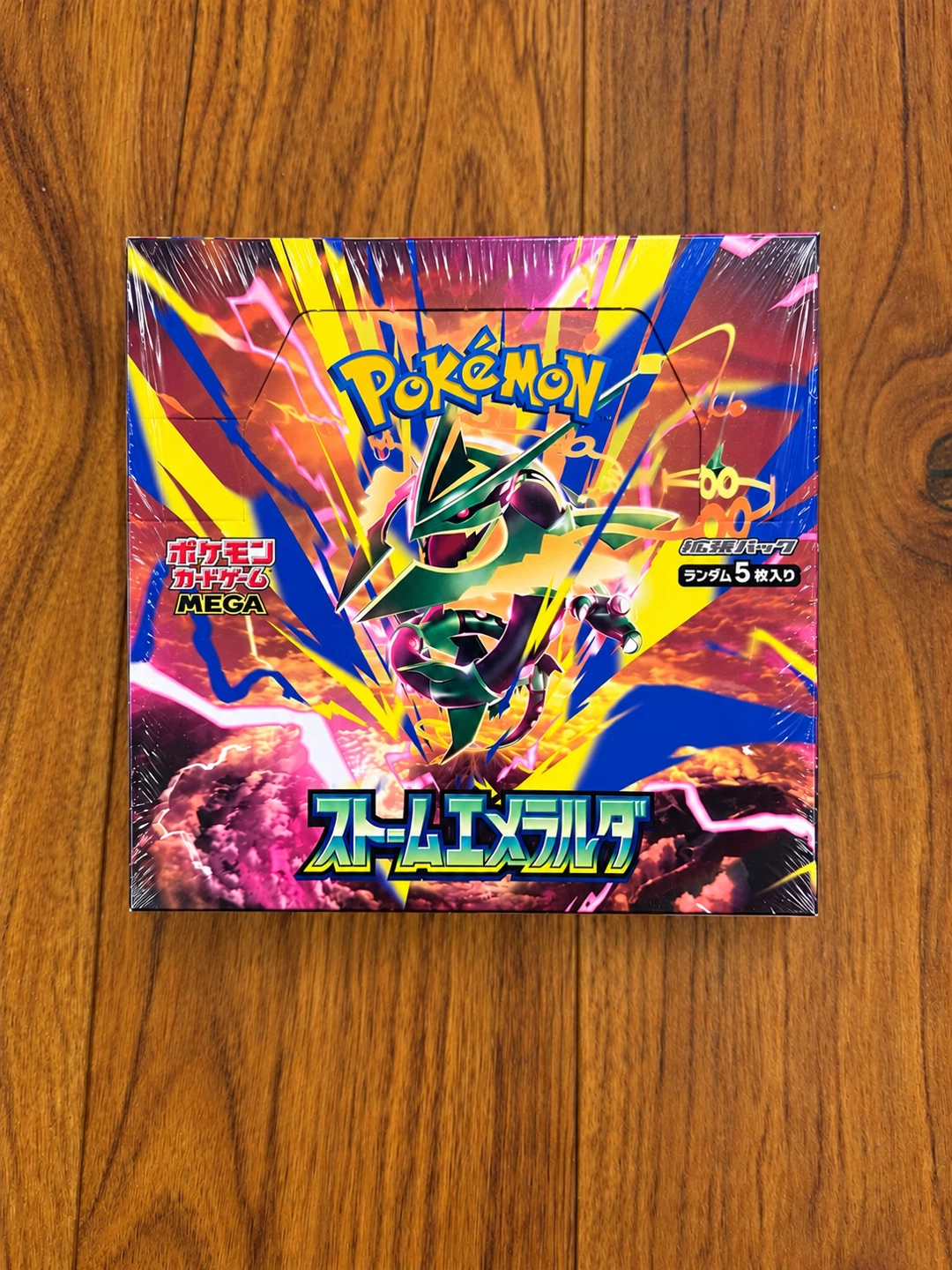 Pokemon  Mega Expansion: Storm Emeralda Japanese M6 Booster Box